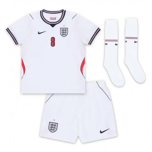 England Elliot Anderson #8 Hemmaställ Barn VM 2026 Kortärmad (+ Korta byxor)